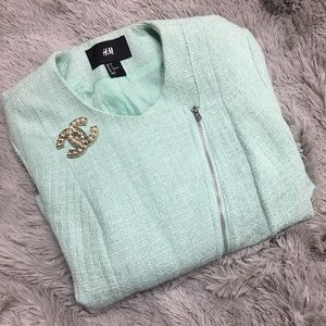 EUC H&M Sparkly Tweed Jacket